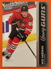 2021-22 Upper Deck Series 1 - Young Guns Mike Hardman #208 (RC)