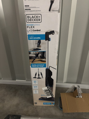 BLACK+DECKER Powerseries Flex 3-in-1 Corded Stick Vacuum