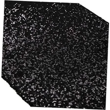 2x72-Inch Rectangle--Sequin Table Runner- for Wedding/Party/Decor (2x72 1 Black