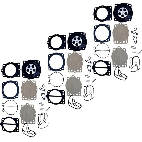 3PCS Carburetor Rebuild Kit For Kawasaki Jet Ski Keihin 750 900 1100 STX XIR ... - Picture 3 of 6