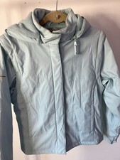 Fleece Lined Waterproof Jacket with Removable Sleeves and Hood for Women