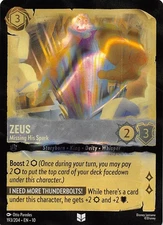 Zeus Missing His Spark 193/204 Whispers in the Well Disney Lorcana 001509