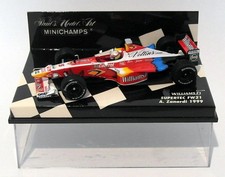 Minichamps 1/43 Scale 430 990005 Williams F1 Supertec FW21 A.Zanardi 1999