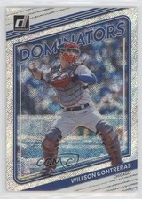 2022 Panini Donruss Dominators Rapture Willson Contreras #D-10 02vv