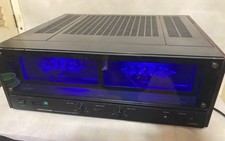 Vintage Onkyo M-506RS 150WPC Amplifier New LEDs New Wood Side Panels GREAT