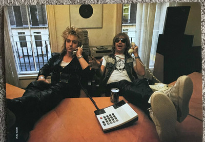 GREAT WHITE - 1987 Full page UK magazine poster 