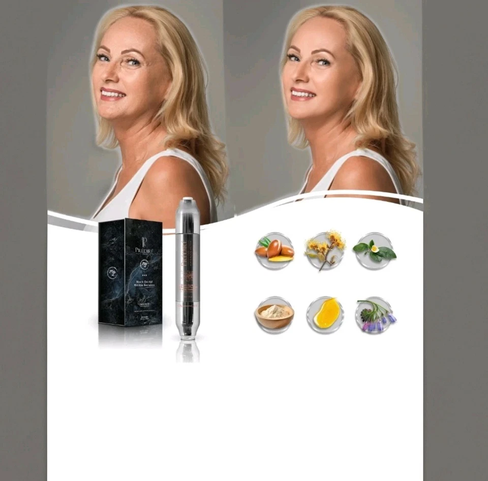 Predire Paris Black Orchid 60 Second Flawless Wrinkle Remover Serum New in Box - Image 2 of 3