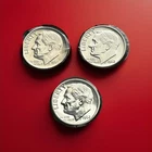 1962 PD & Proof 90% Silver Roosevelt Dime Year Date Set 3 Coin Lot