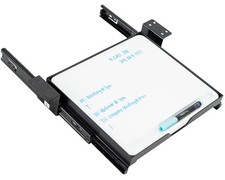Under Desk Sliding 11 Inch Pull-Out Whiteboard Drawer Dry Erase DESK-WB01S