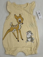 Baby GAP Girls Disney Bambi/Thumper One-Piece...