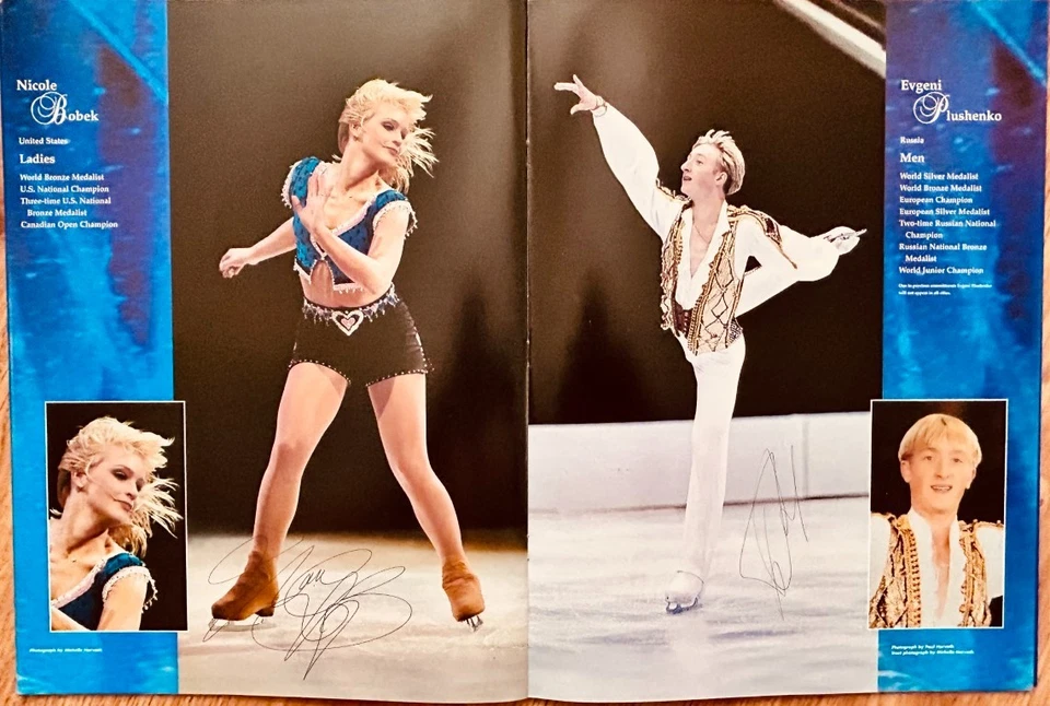 2000 Champions On Ice cast signed program Michelle Kwan Sasha Cohen Elvis Stojko - Image 3 of 4