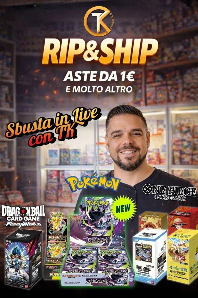 RIP & SHIP Shōnen Mix 🔥Pokémon, One Piece, Dragon Ball , Yu-Gi-Oh! + ASTE!