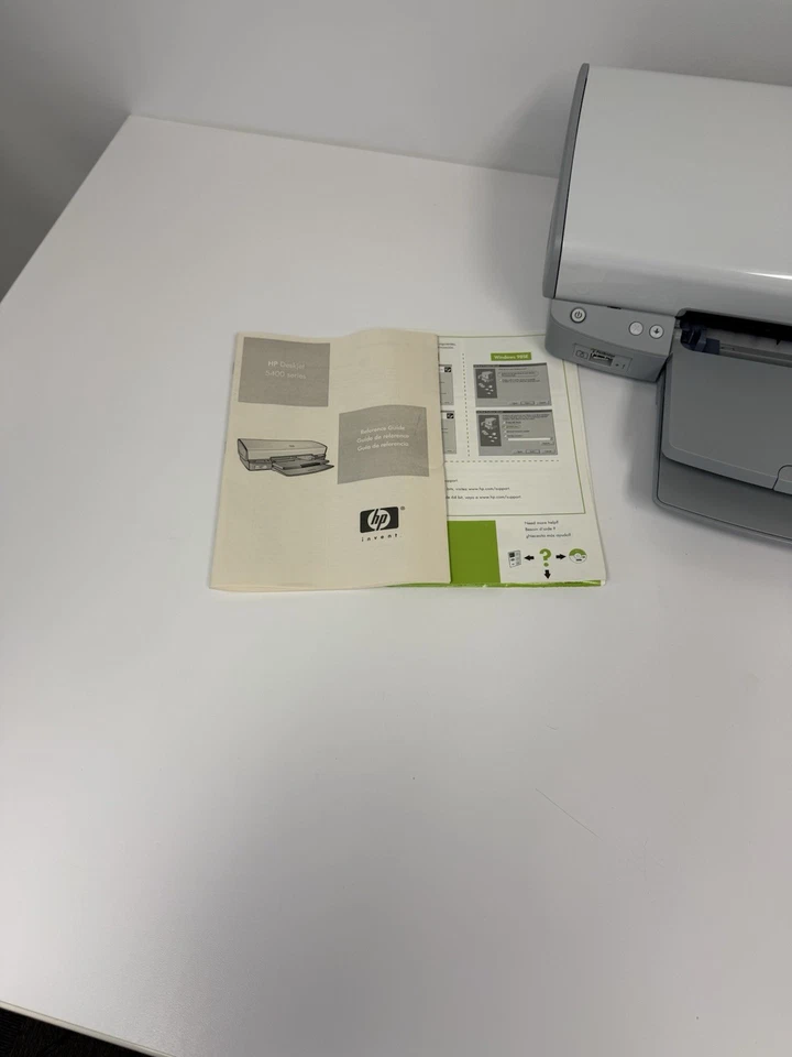 HP Deskjet 5440 Photo Printer Tested W/ Power Supply Low Usage - Image 2 of 4