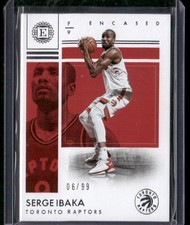 2017-18 Panini Encased #40 Serge Ibaka #/99