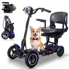 Electric Mobility Scooter for Seniors 4 Wheels Scooter for Adult Outdoor Driving