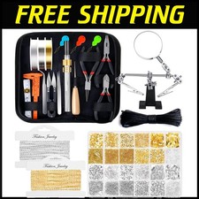 Comprehensive Jewelry Making Tools  Earring Charms Kit - Ideal for Hobbyists