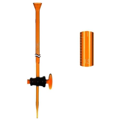 Precision 10ml-100ml Acid Alkali Burette with PTFE Piston Stopcock Glassware - Picture 18 of 19
