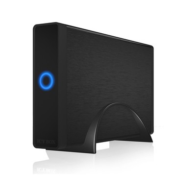 RaidSonic Icy Box IB-377U3 externes Gehäuse Aluminium schwarz