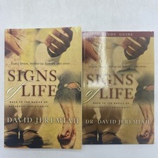 Signs Of Life by David Jeremiah Book & Study Guide - VERY GOOD