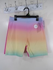 New Wonder Nation 2 Pack Bike Short Size XL 14 16 Plus Girls Ombre Pink