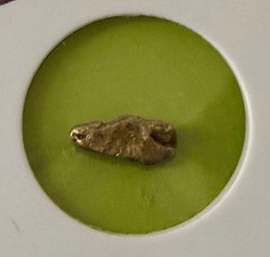 Three (3) Yukon River Gold Nuggets. Over 1 Gram. High purity  22K.