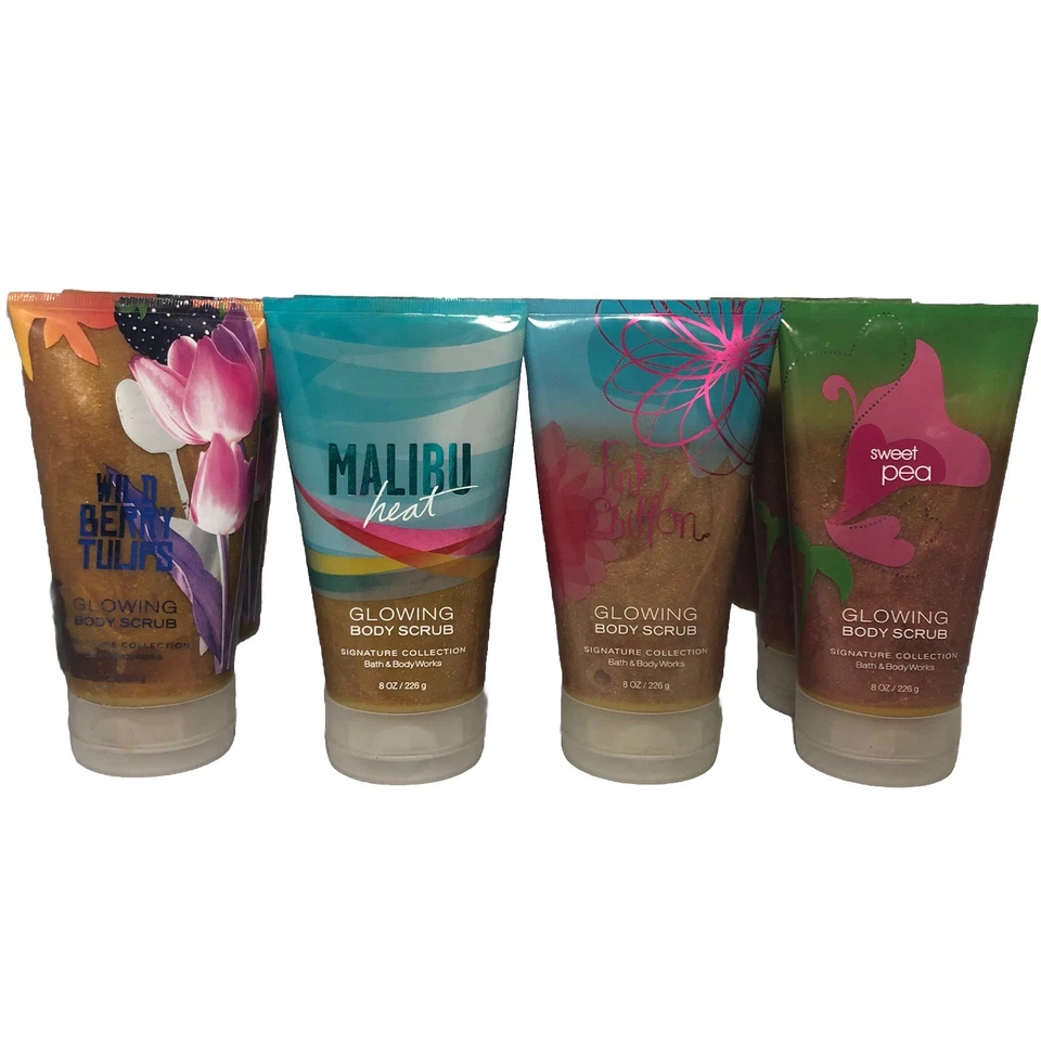 Bath and Body Works Glowing Body Scrub 8 FL OZ You Choose Scent Retired New - Image 2 of 2