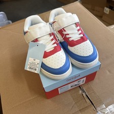Toddler Jaid Solid Court Sneakers - Cat Jack Blue/White/Red 12T SEE DEAL