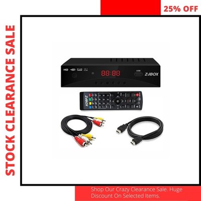Digital TV Converter Box ATSC Tuner for Analog HDTV