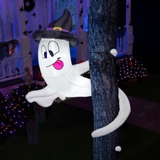 5 ft Tall Halloween Inflatables Outdoor Decorations, Inflatable Ghost