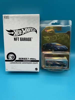 Hot Wheels NFTg Garage Series 7 ULTRA RARE Lamborghini Aventador Coupe.