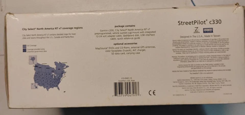 NEW.COLLECTABLE.VINTAGE.EXCLUSIVE.Garmin StreetPilot c330 GPS Street Pilot.DEAL - Image 2 of 4