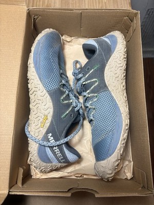 Merrell Trail Glove 7 Barefoot Hiking Shoes Chambray/Slate Vibram Women s 7.5 M