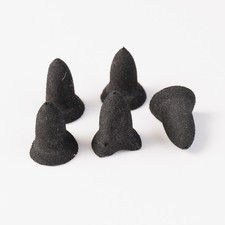 Hareline Foam Diver Heads - Small - Black - F...