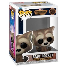 Figura Pop Marvel Guardianes De La Galaxia 3 Baby Rocket