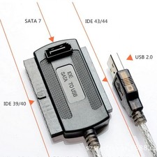 USB Interface To Connect To 2.5 And 3.5 Inch IDE And SATA Interface Hard Drives