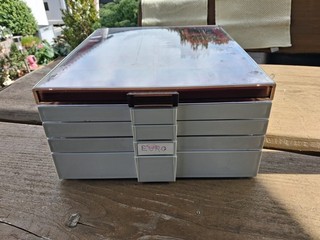 Konvolut Lindner und Leuchtturm Münzboxen 5 Stück