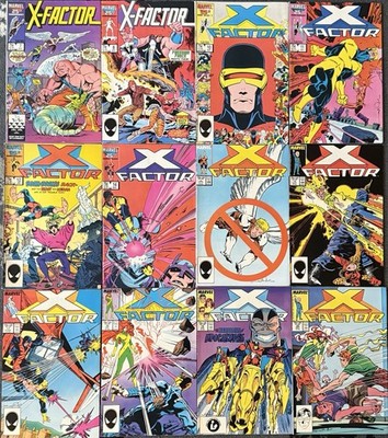X-Factor Marvel 1984 Issues 7,8,10-12, 14-20