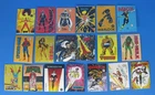 1986 Marvel Stickers x19 Lot Comic Images Universe Series 1 X-Men Vintage