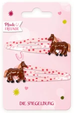 Spiegelburg Hair Clips 2 Piece Horses Horse Friends Hair Accessories