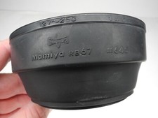 Mamiya 77mm Rubber Camera Hood For RB67 Lenses 127mm To 250mm M645 145mm Lens