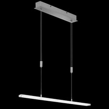 Fischer&Honsel 68581 Turn Living-Serie LED Pendelleuchte Chrom 25W Chrom Dimmbar