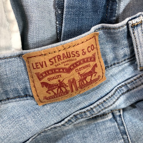 levis bermuda shorts womens 31 waist blue denim jorts - Picture 11 of 15