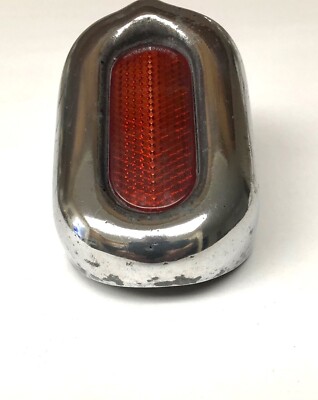 Antique Monark Bicycle Super Deluxe Cast Housing Stimsonite Fender Reflector #36