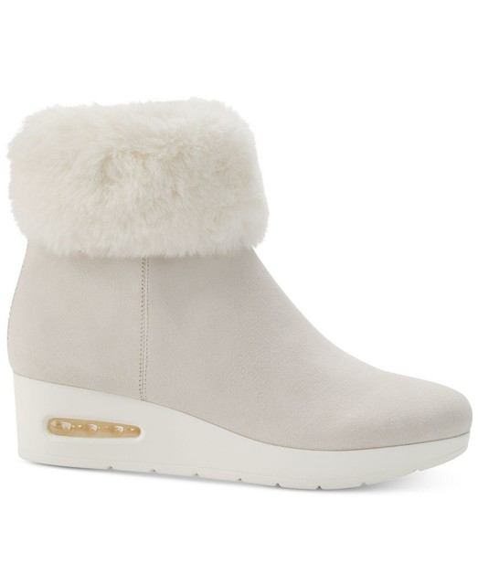 dkny aron wedge booties
