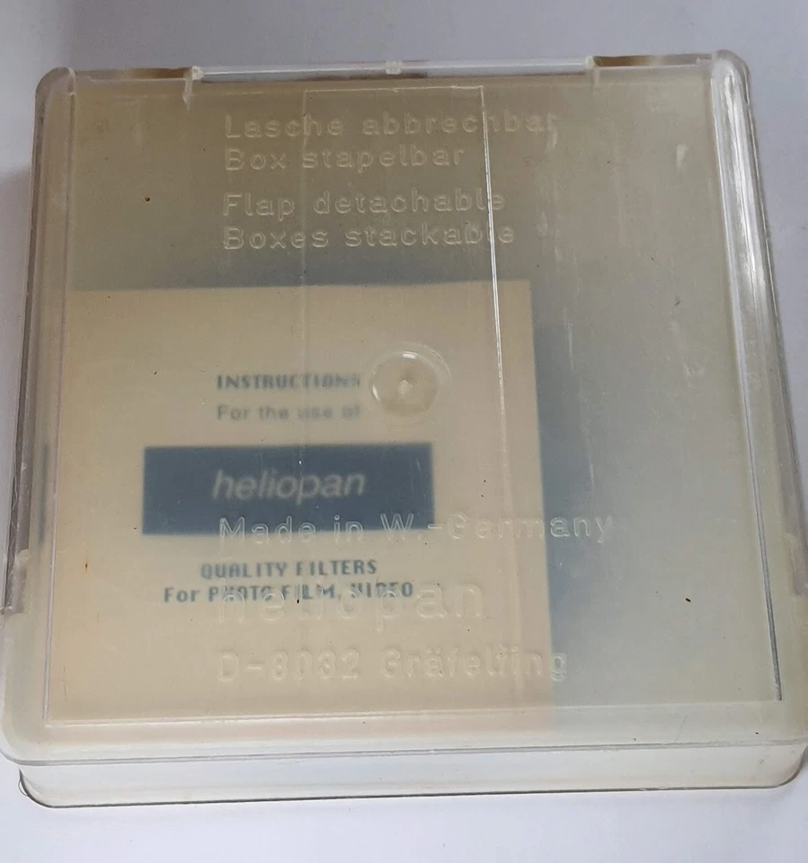 Heliopan 67mm ES-67 Grey Nd0.3 Neutral Density Coated Glass Lens Filter Germany - Image 3 of 4