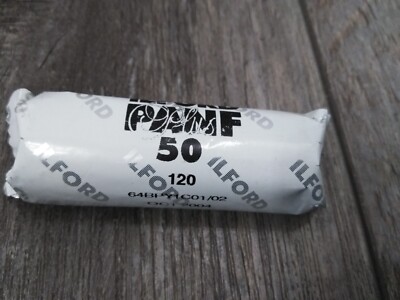 Ilford Pan F Plus 120 ISO 50 Black & White Print Roll Film  (1)