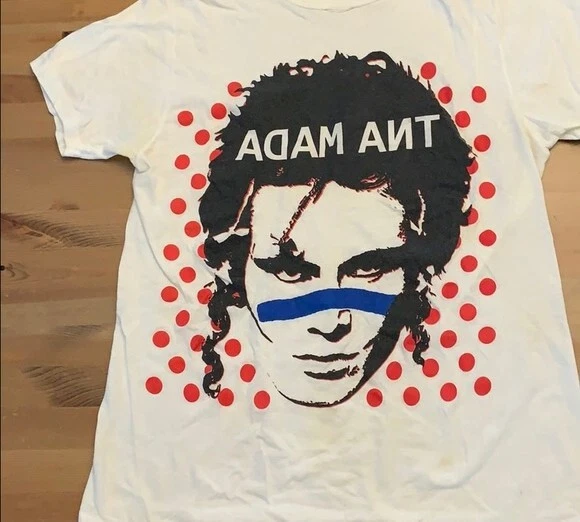 Adam Ant Shirt In Men's Vintage T-Shirts for sale | eBay