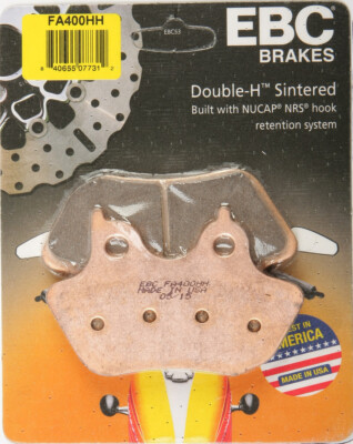 EBC 2000-2007 FXD Dyna Super Glide Harley Davidson BRAKE PADS FA400HH DOUBLE-H S