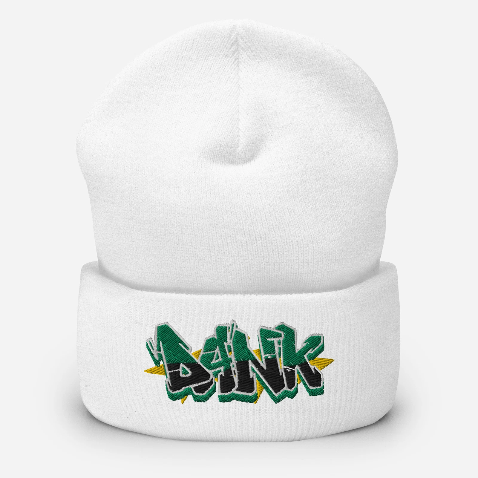 Dank Graffiti Graphic Cuffed Beanie