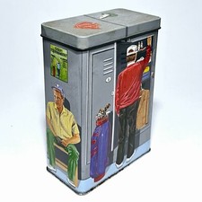 ©1987 Silver Crane Company England VINTAGE GOLF TINBOX Blechdose Sport